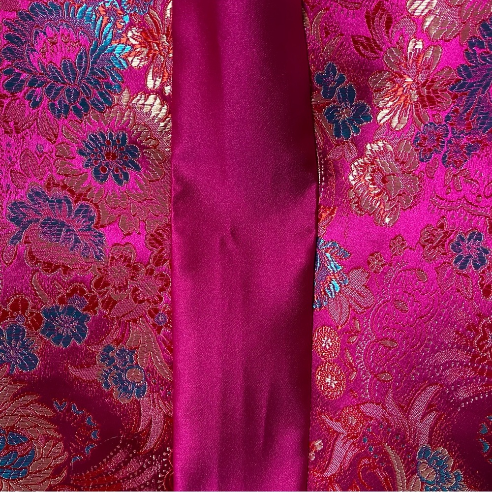 Fashion Nova | Nova Luxe • Pretty In Pink Embroidered Suit Set - Picture 4 of 10
